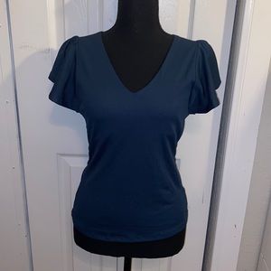 Haute Monde | women’s | blouse | small | blue